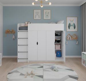 Дитяче ліжко горище ДКЧ 82