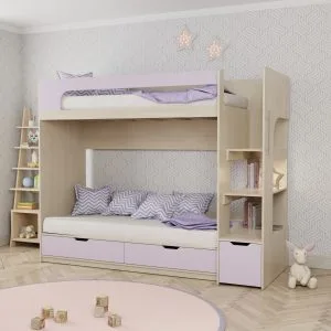 Дитяче двоярусне ліжко ДДК 08
