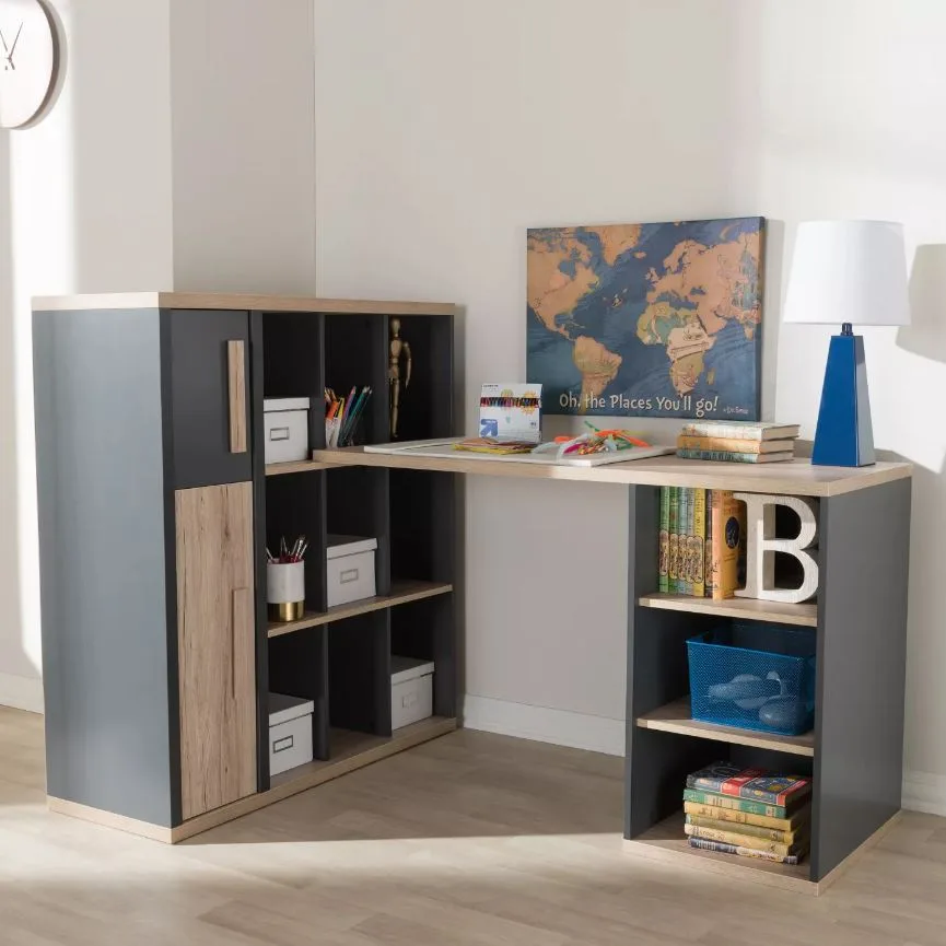 Кутовий письмовий стіл зі стелажом КС 46 - Зображення 6
