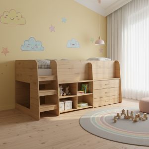Дитяче ліжко горище ДКЧ 215