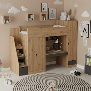 Детская двухъярусная кровать ДКЧ 735